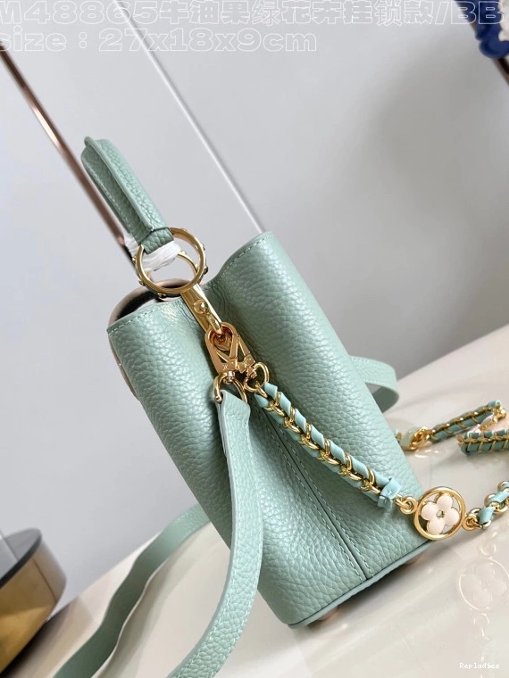 Cheap BB-27*18*9CM CAPUCINES VUITTON LOUIS 0807